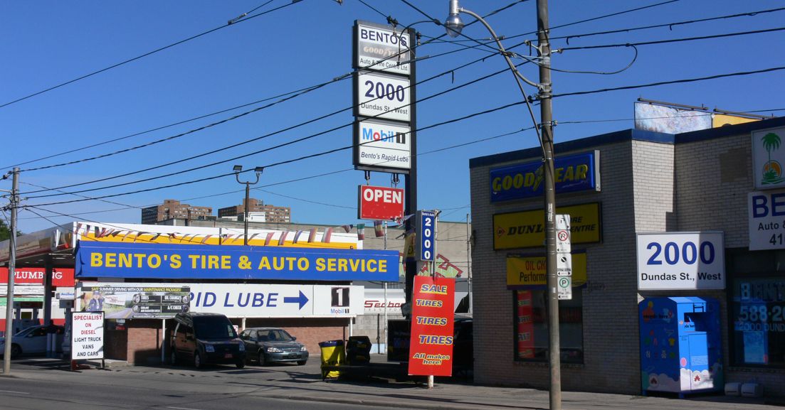 Bento's location photo 2000 Dundas Street West Toronto