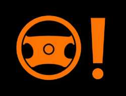 Power Steering EPAS Warning Light